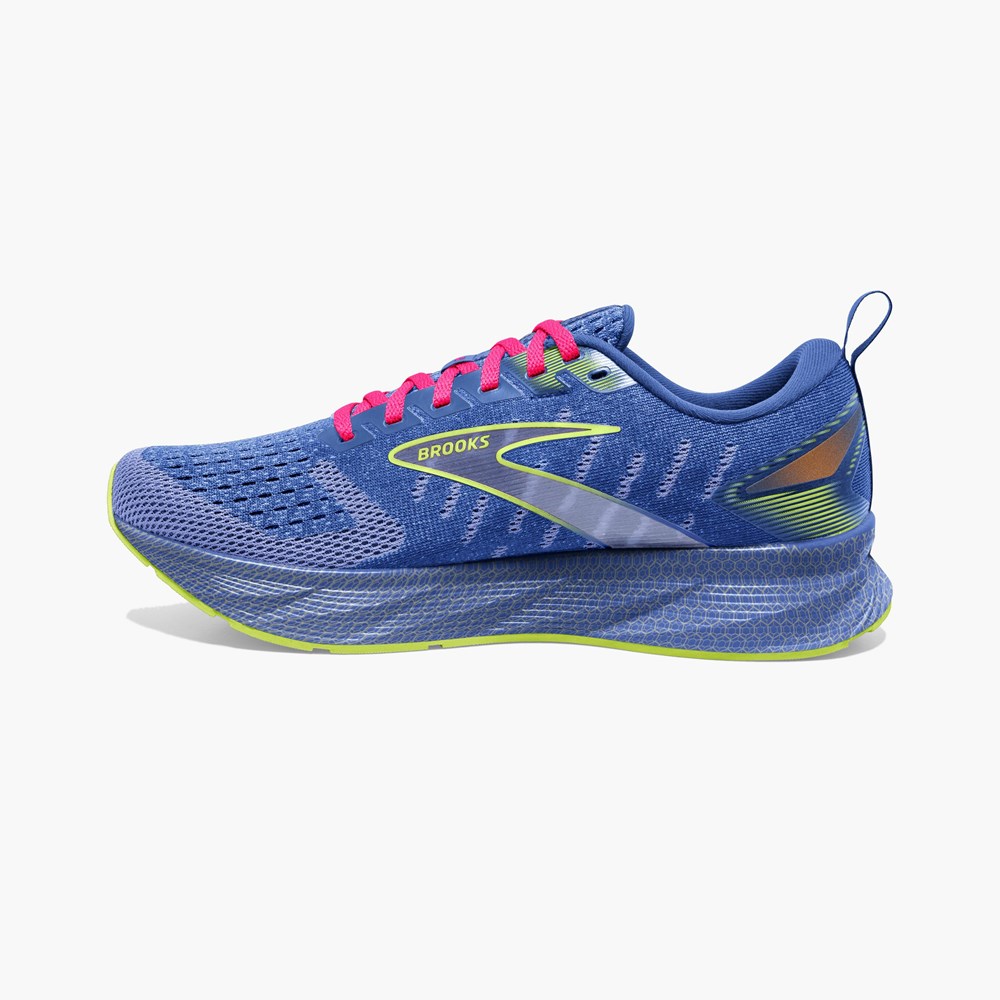 Chaussures Running Route Brooks Levitate 6 Blanche Noir Femme | WSI-8467436